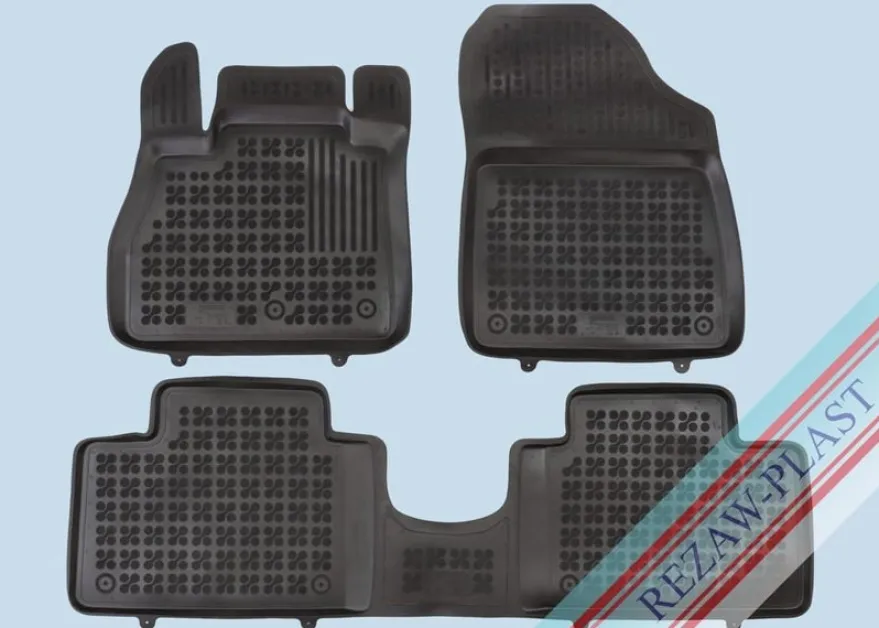 Gummimatta Svart Renault Grand Scenic IV 2016-2021