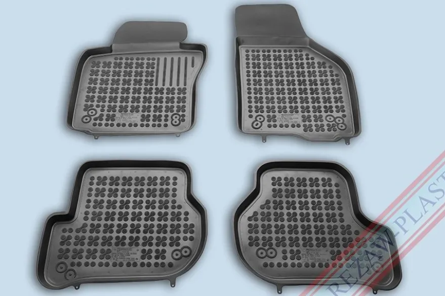 Gummimatta Svart Seat Leon II, Skoda Octavia 2004-2013, VW Golf V & VI, VW Sciroccs III