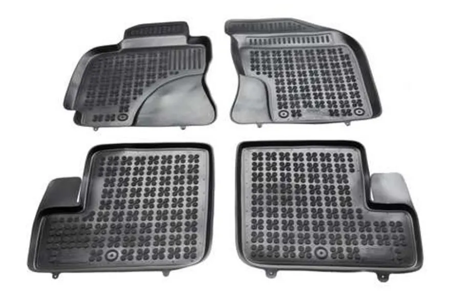 Gummimatta Svart Toyota Rav4 II A2 5-drs 2000-2003