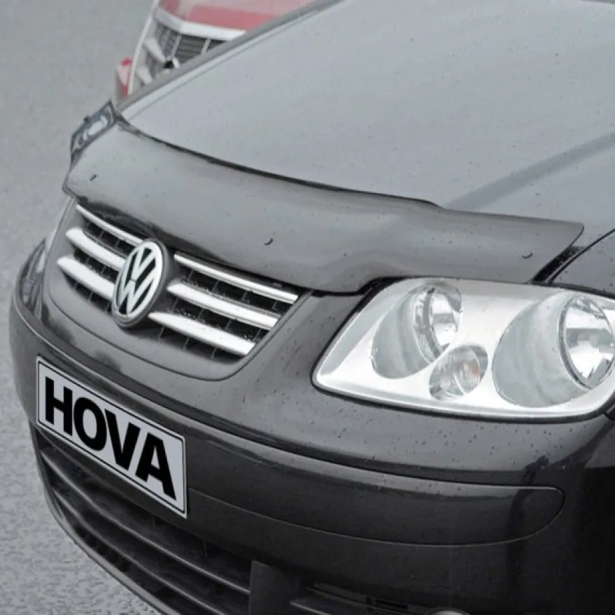 Huvskydd VW Caddy III 2004–2010 – ABS-plast blanksvart