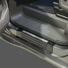 Instegslister Fram Blank Svart ABS-Plast Vw Transporter T7 Multivan 2022->
