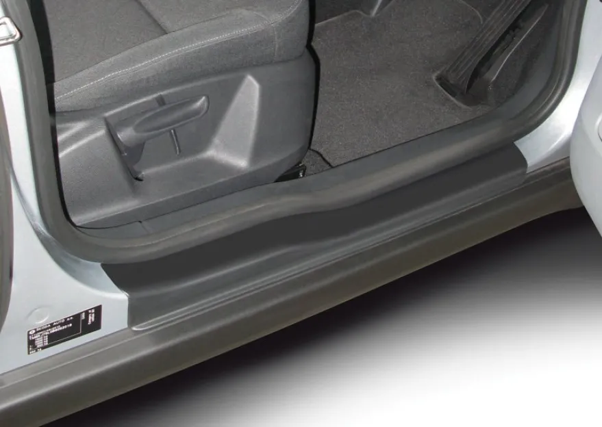 Instegslister Fram Svart ABS-Plast Skoda Yeti 5L