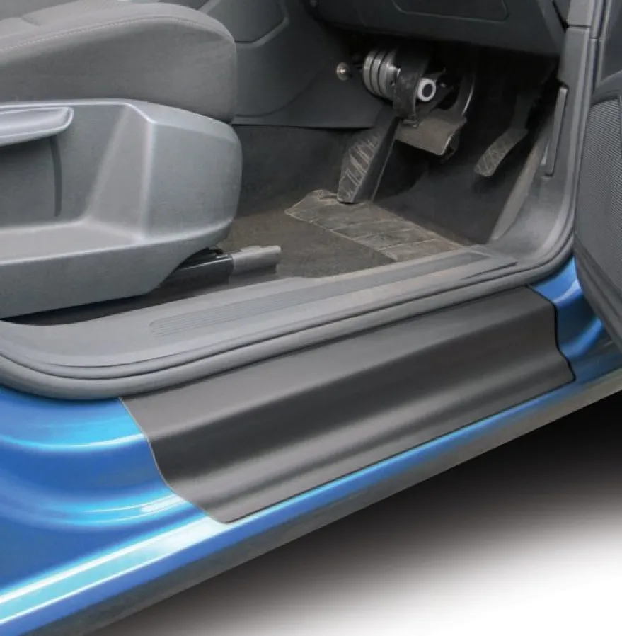 Instegslister Fram Svart ABS-Plast Vw Touran