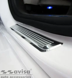Instegslister i Blank stål Bmw X7 G07 2018->