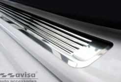 Instegslister i Blank stål Bmw X7 G07 2018->