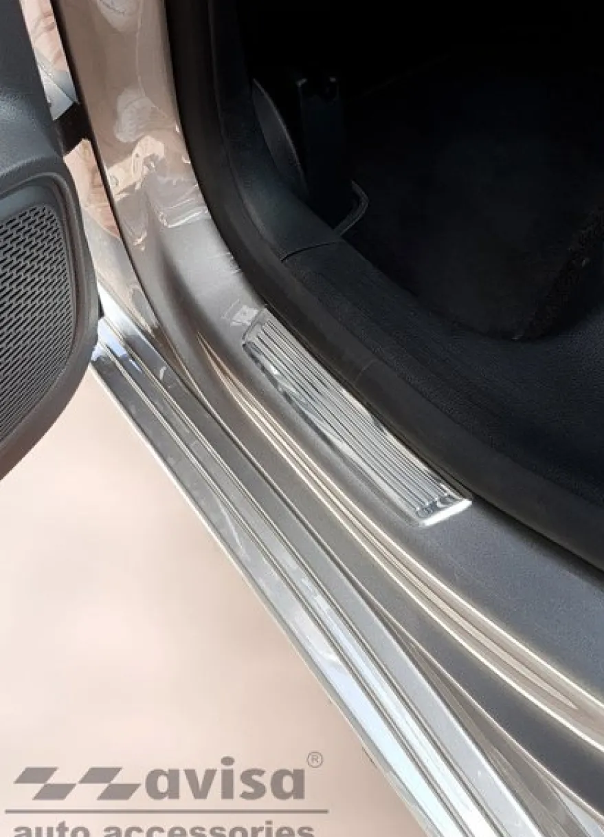 Instegslister i Blank stål Mercedes B-Klass W247 2018->