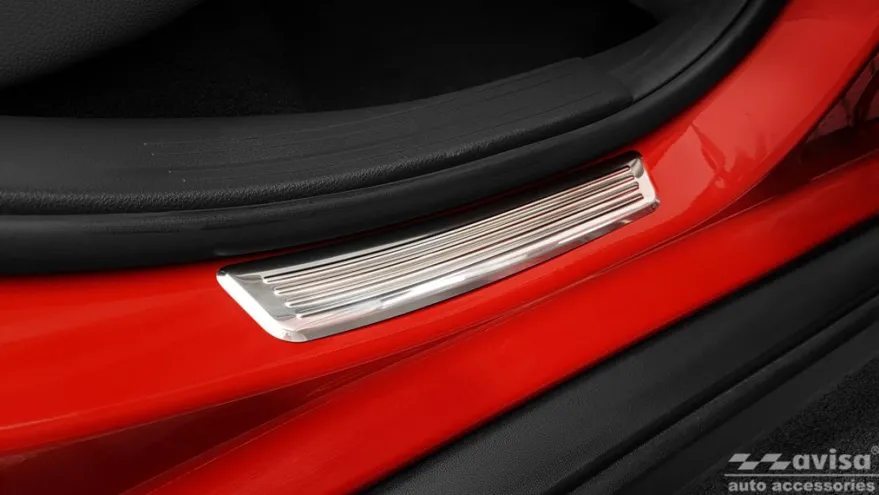 Instegslister i Blank stål Mercedes GLA X156 2013-2020