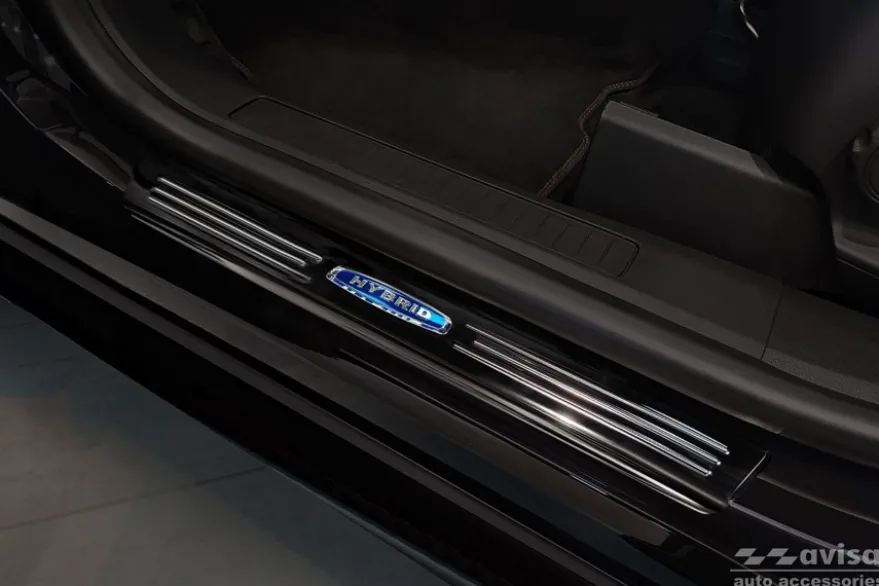 Instegslister i Blank Svart Stål Ford Kuga III 2019->