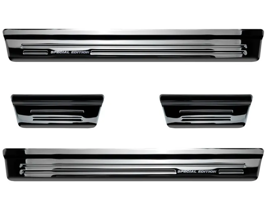 Instegslister i Blank Svart Stål Honda CR-V 2018->