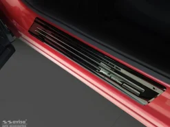Instegslister i Blank Svart Stål Honda CR-V 2018->