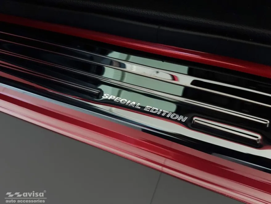 Instegslister i Blank Svart Stål Honda CR-V 2018->