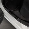 Instegslister i Blank Svart Stål Nissan Leaf II 2E1 2017->