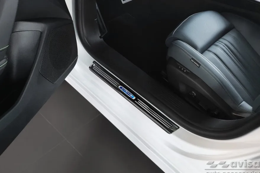 Instegslister i Blank Svart Stål Peugeot 308 III 2021->