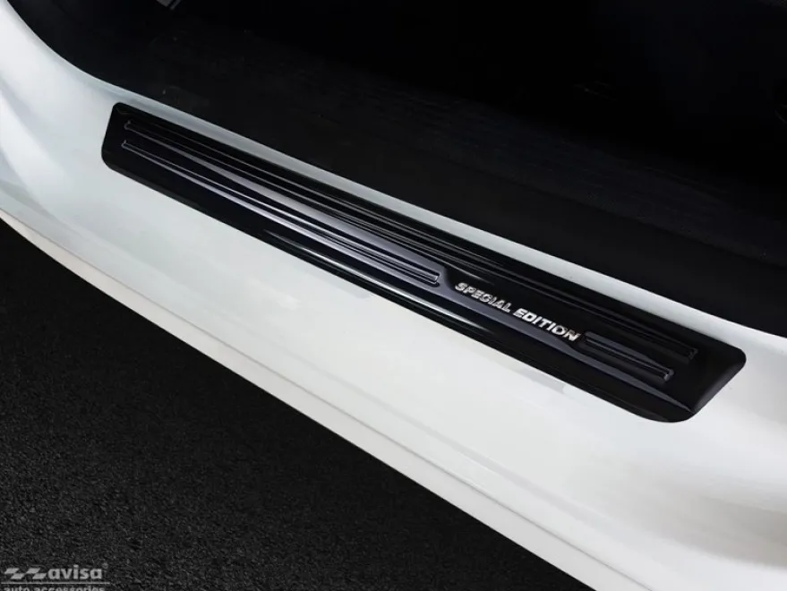 Instegslister i Blank Svart Stål Peugeot 508 II Sedan, Kombi 2018->