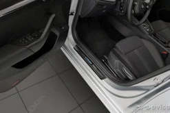 Instegslister i Blank Svart Stål Skoda Octavia IV 2019-><noscript><img width=