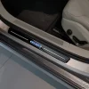 Instegslister i Blank Svart Stål Volvo V90 / V90 Cross Country 2016->