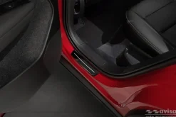 Instegslister i Blank Svart Stål Volvo XC40 2017-><noscript><img width=