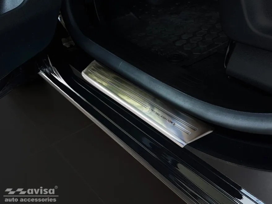 Instegslister i Borstad Stål Citroen Berlingo III 2018-> Toyota Proace Verso 2019->
