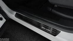 Instegslister i Borstad Svart Stål Citroen C5 Aircross 2018-2025