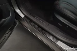 Instegslister i Borstad svart stål Ford Mustang MACH-E 2020-><noscript><img width=