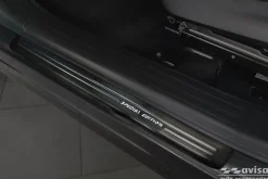 Instegslister i Borstad Svart Stål Subaru Forester V 2018-2024