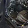 Instegslister i Borstad svart Stål Toyota RAV4 V Hybrid 2018-> Suzuki Across 2020->