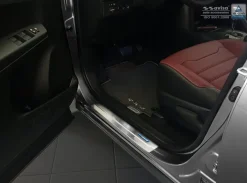 Instegslister Toyota RAV4 IV Svart Borstad Metall.