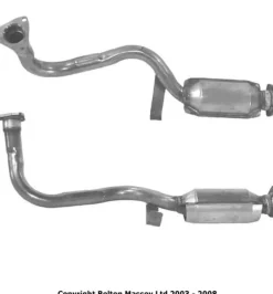 KATALYSATOR Höger till AUDI 80 B4 Avant, 80 B4 Sedan, COUPE B3