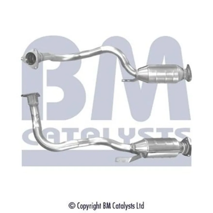 KATALYSATOR Höger till AUDI 80 B4 Avant, 80 B4 Sedan, COUPE B3