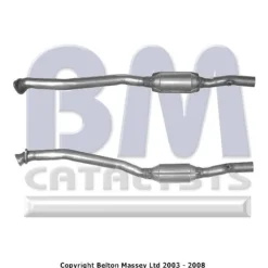 KATALYSATOR Höger till BMW E39 535i 540i E38 735i 740i