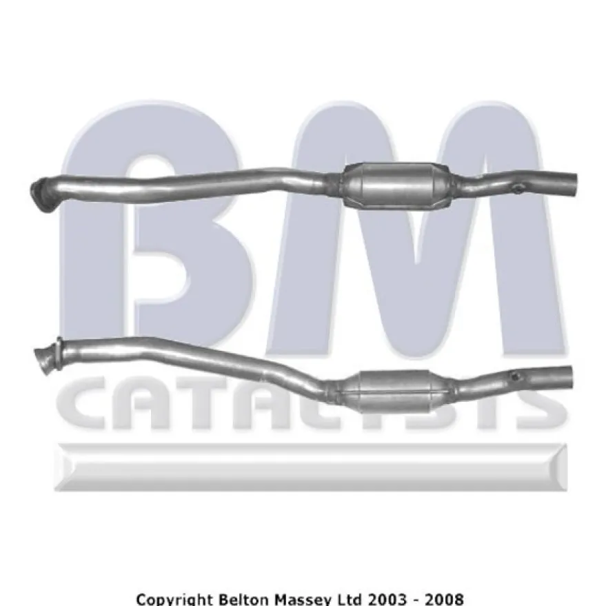 KATALYSATOR Höger till BMW E39 535i 540i E38 735i 740i