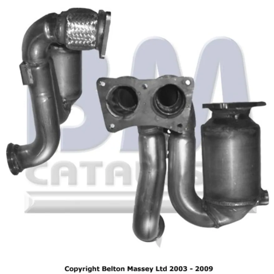KATALYSATOR Höger till CITROEN C5 PEUGEOT 406 607