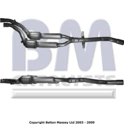 KATALYSATOR till BMW E39 525d 530d