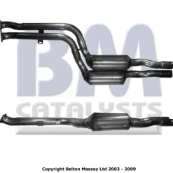 KATALYSATOR till BMW E46 320i 325i 330i