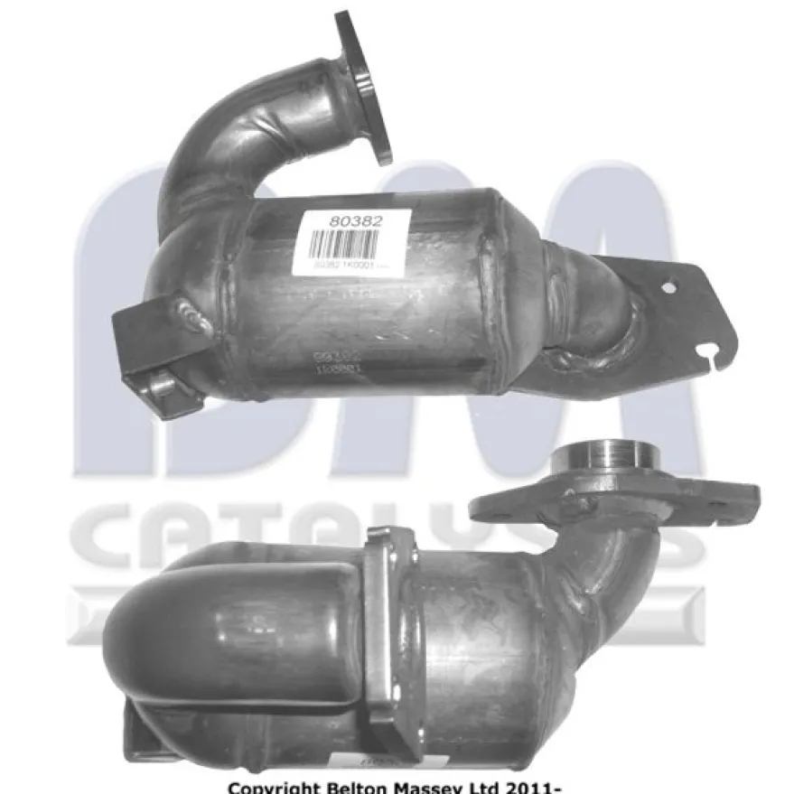 KATALYSATOR till NISSAN Qashqai RENAULT Modus Scenic Megane Clio