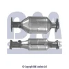 KATALYSATOR till VOLVO 440 480 460