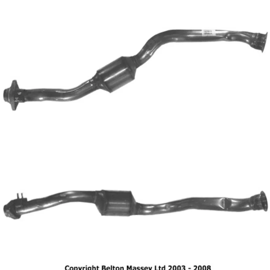 KATALYSATOR Vänster till BMW E38 740d