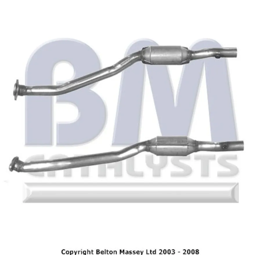 KATALYSATOR Vänster till BMW E39 535i 540i E38 735i 740i