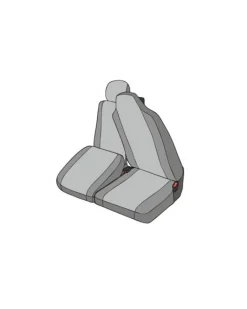 Kegel Bilklädsel Dubbelsits passagerarsäte Opel Movano II 2010-2021