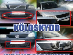 Köldskydd Daewoo Leganza 4-Dörrars 1997-