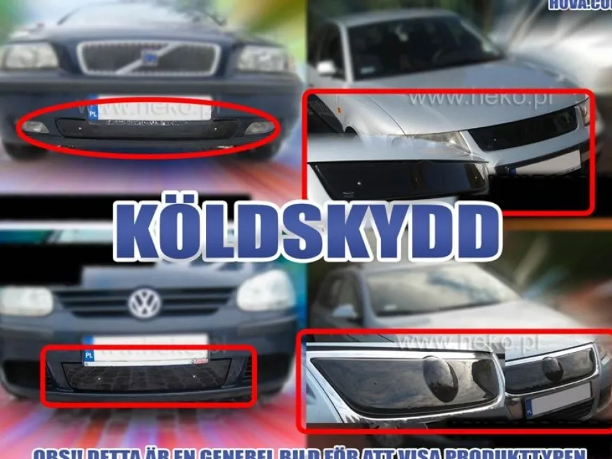 Köldskydd Daewoo Leganza 4-Dörrars 1997-