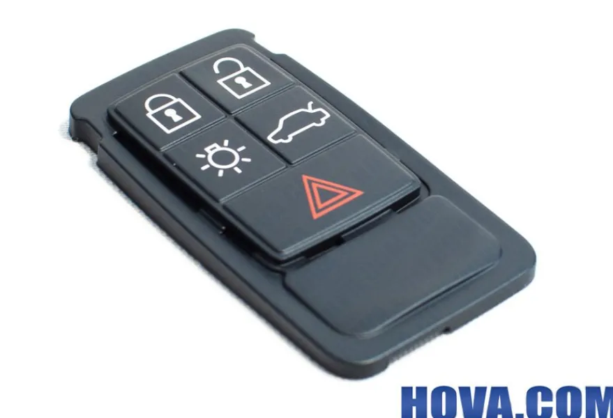Knappsats till Nyckelskal Volvo Original Fem knappar