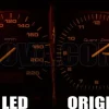 Lampa LED B8.5D SMD Orange