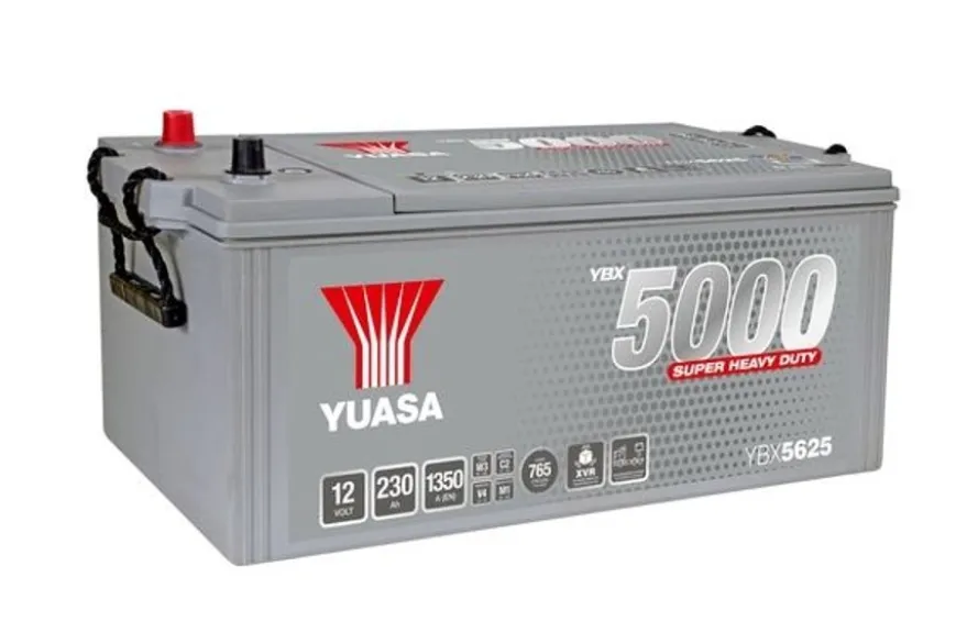 Lastbilsbatteri SMF Yuasa YBX5625 12V 230Ah 1350A