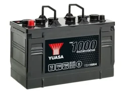 Lastbilsbatteri Yuasa YBX1664 12V 110Ah 750A