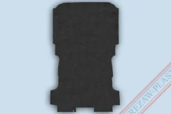 Lastrumsmatta Svart Citroen Jumpy, Fiat Scudo, Peugeot Expert, Toyota Proace