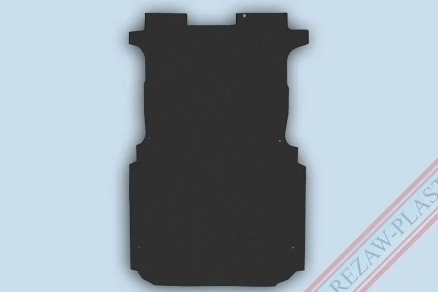 Lastrumsmatta Svart Citroen Jumpy, Fiat Scudo, Peugeot Expert, Toyota Proace