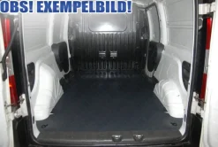 Lastrumsmatta Svart Fiat Doblo MK2 Cargo 2009-, Opel Combo D 2011- 2018