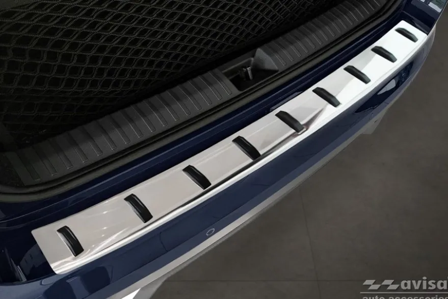 Lastskydd Hybrid Rostfri metall Skoda Kamiq 2019-2024