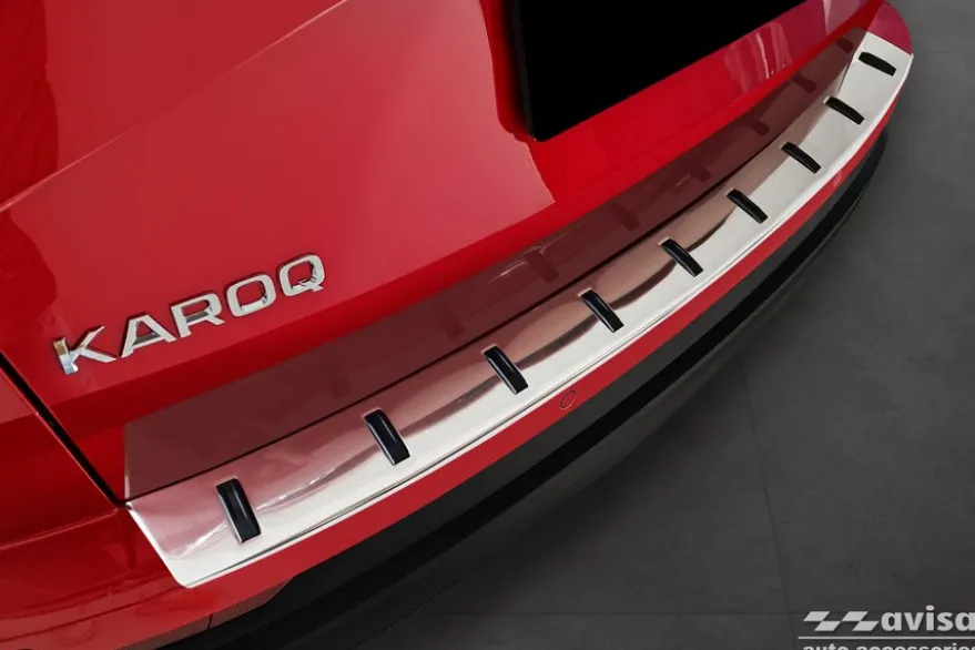 Lastskydd Hybrid Rostfri metall Skoda Karoq 2022->